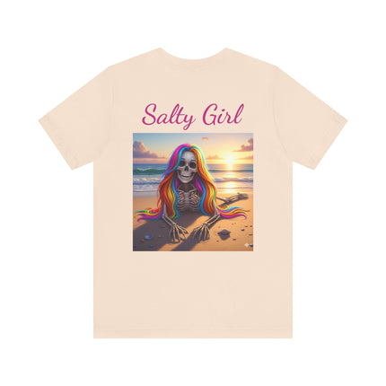 Salty Girl Skeleton Graphic Tee