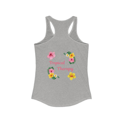 Tropical Therapy Women's Racerback Tank