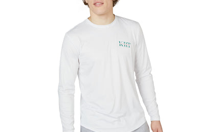 Stay Salty Tuna Graphic Performance Long Sleeve Fishing Shirt SPF50