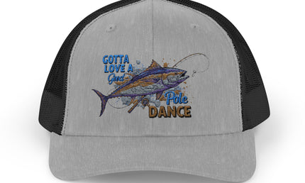 Fishing Enthusiast Snapback Cap - 'Gotta Love A Good Dance' Design