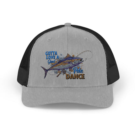 Fishing Enthusiast Snapback Cap - 'Gotta Love A Good Dance' Design
