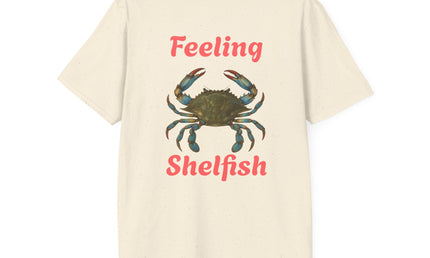Feeling Shelfish Unisex Softstyle T-Shirt, Crabby Graphic Feeling Shelfish