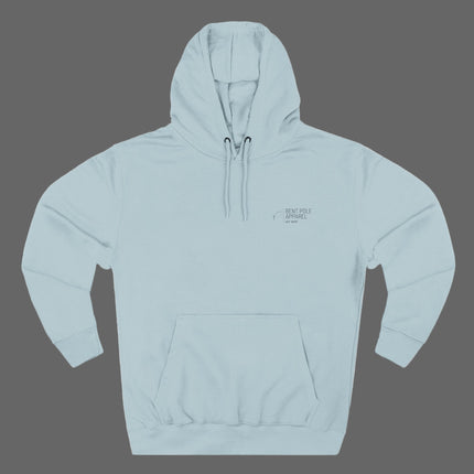 Hooked for Life Fishing Fleece Hoodie