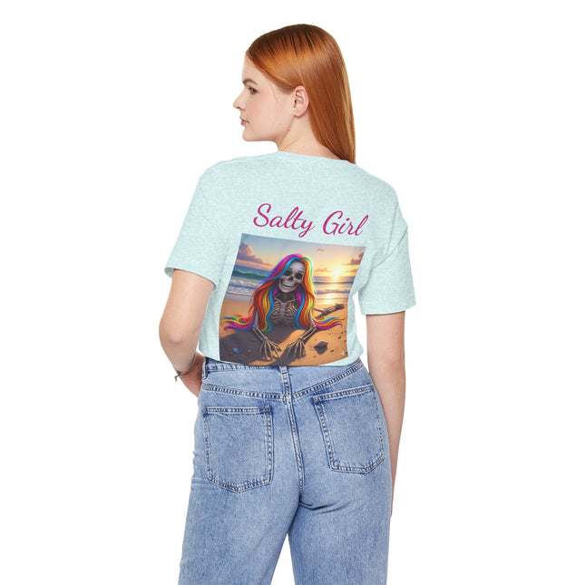 Salty Girl Skeleton Graphic Tee
