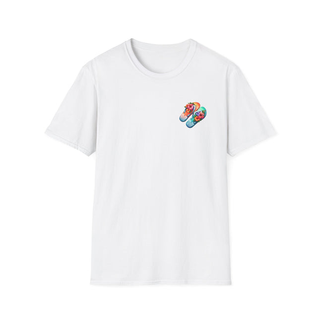 Island Life Flip Flop T-Shirt, Summer Vibes Tee