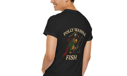 Parrot Pirate Themed Unisex Tee