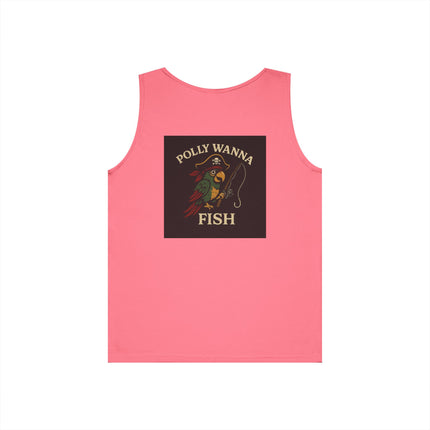 Pirate Parrot Fishing Tank Top