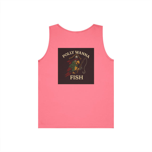Pirate Parrot Fishing Tank Top