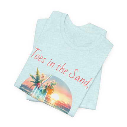 Toes in the Sand Tropical Tee