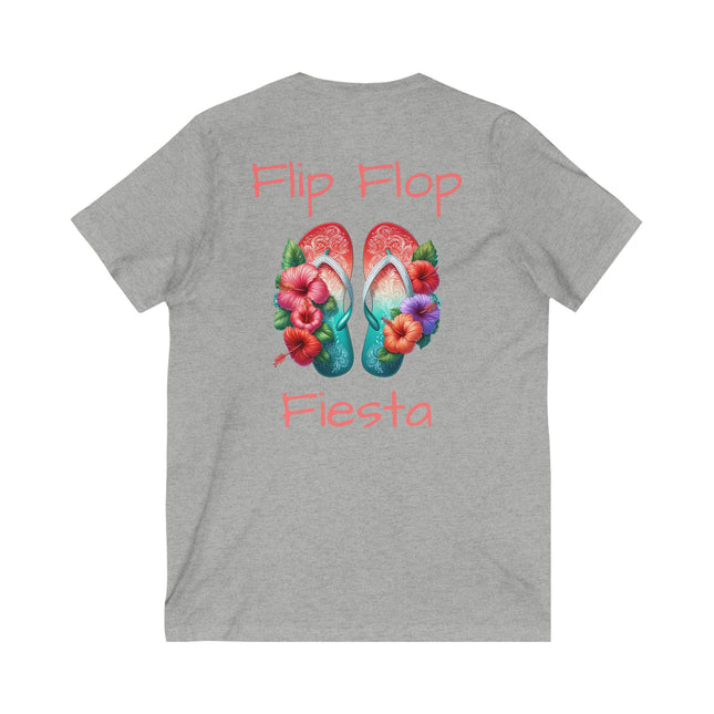 Flip Flop Fiesta V-Neck Tee