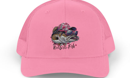 Real Girls Fish Snapback Cap