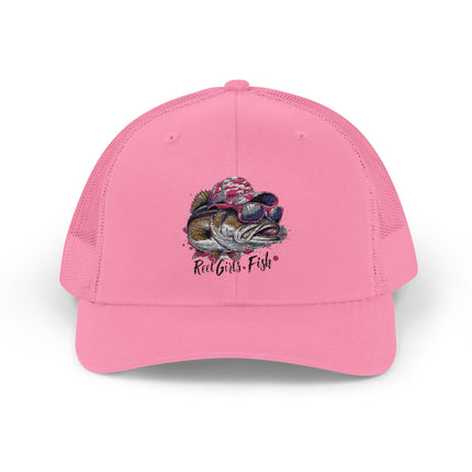 Real Girls Fish Snapback Cap