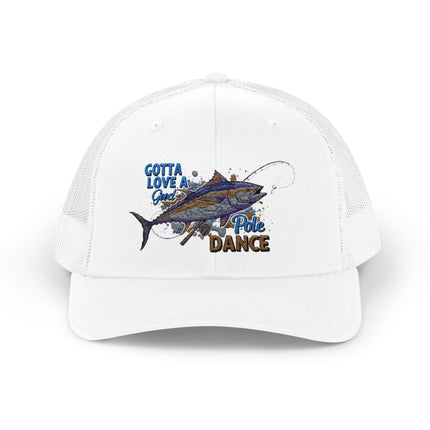 Fishing Enthusiast Snapback Cap - 'Gotta Love A Good Dance' Design