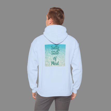 Salty State of Mind Graphic Hoodie, Unisex Sweatshirt
