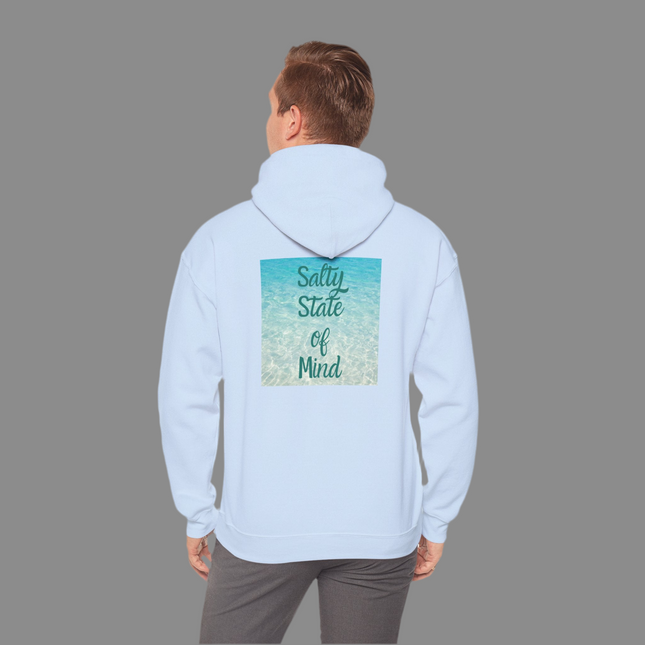 Salty State of Mind Graphic Hoodie, Unisex Sweatshirt
