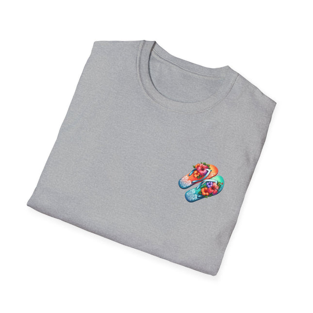Island Life Flip Flop T-Shirt, Summer Vibes Tee