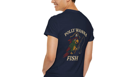 Parrot Pirate Themed Unisex Tee