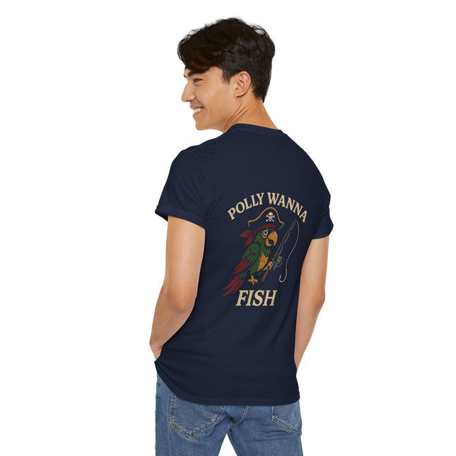 Parrot Pirate Themed Unisex Tee