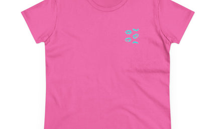 Sandy Toes Salty Kisses Women's Midweight Cotton Tee