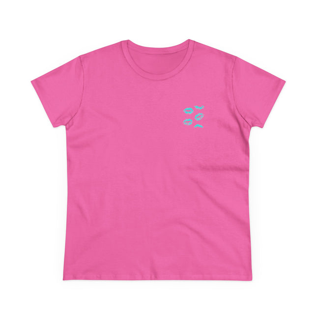 Sandy Toes Salty Kisses Women's Midweight Cotton Tee