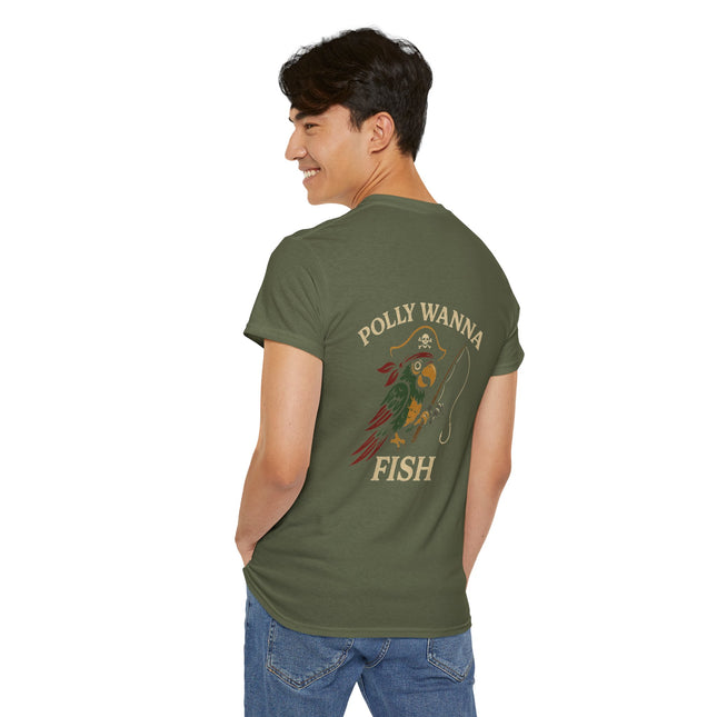 Parrot Pirate Themed Unisex Tee