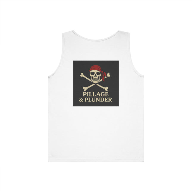 Pirate Pillage & Plunder Fishing Tank Top