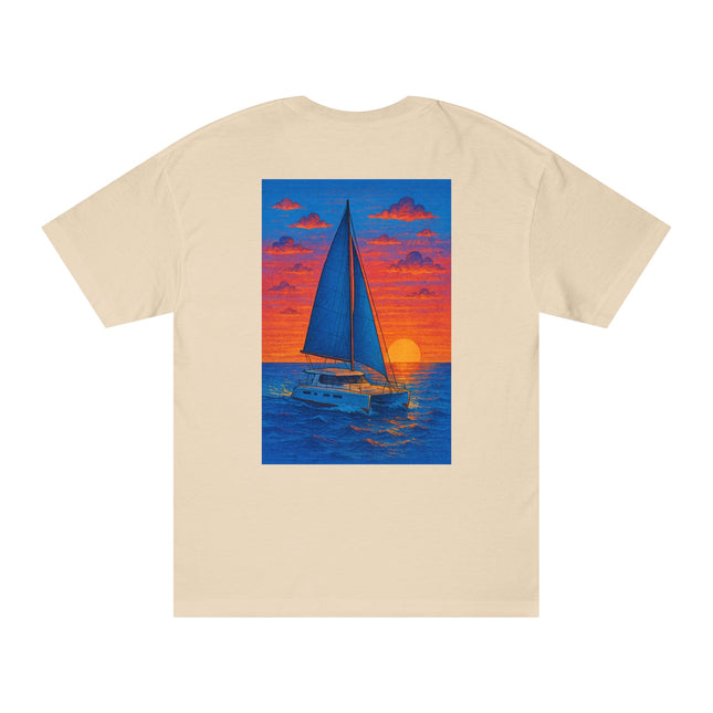 Sailing Sunset Tee, Nautical T-Shirt