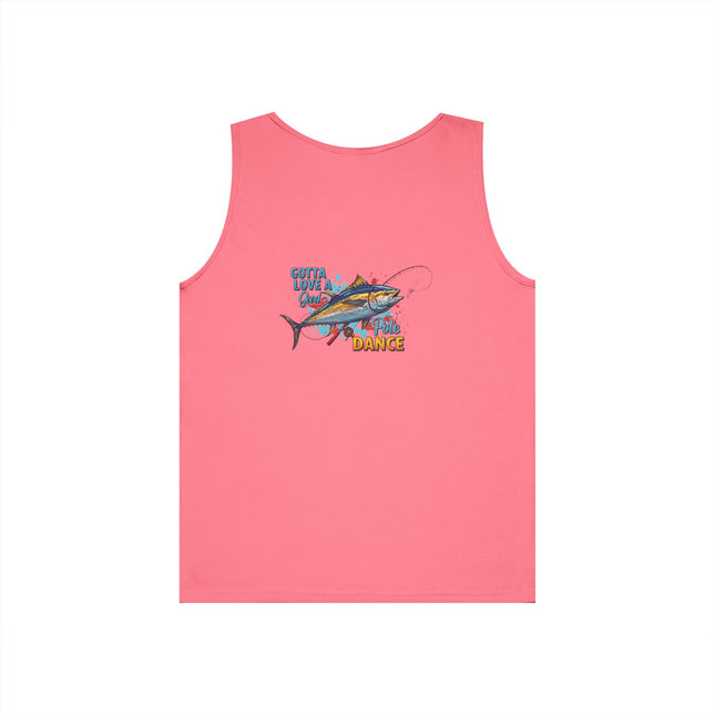 Pole Dance Fishing Tank Top