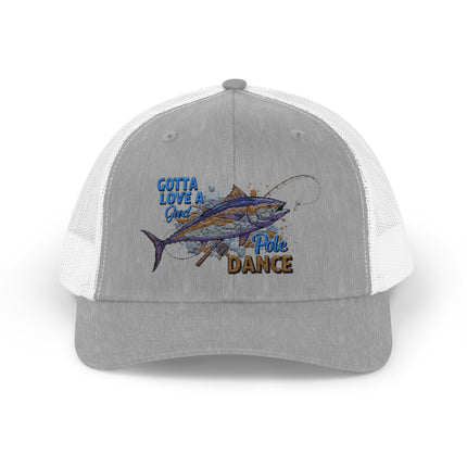 Fishing Enthusiast Snapback Cap - 'Gotta Love A Good Dance' Design