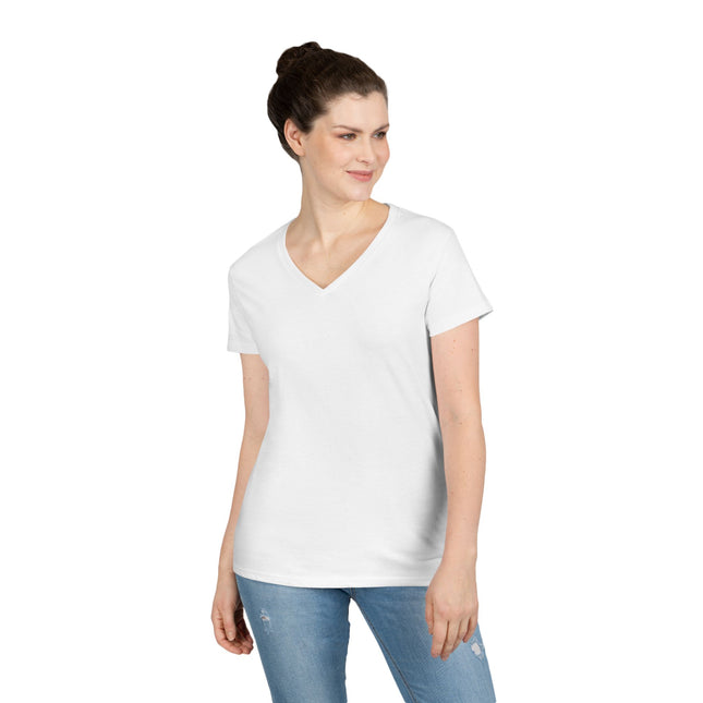 Lime Coconut Pineapple Ladies' V-Neck T-Shirt