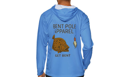 Flounder Graphic Performance Hoodie Shirt UPF+50