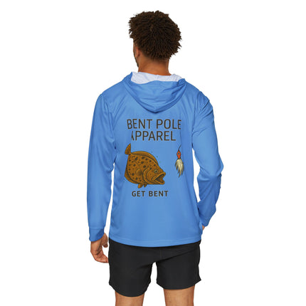 Flounder Graphic Performance Hoodie Shirt UPF+50