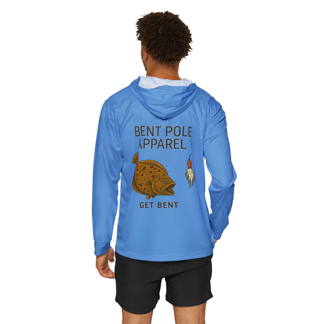 Flounder Graphic Performance Hoodie Shirt UPF+50