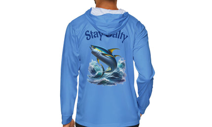Tuna Stay Salty Graphic Performance Hoodie Shirt UPF+50