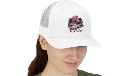 Real Girls Fish Snapback Cap