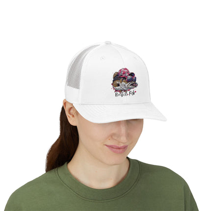 Real Girls Fish Snapback Cap