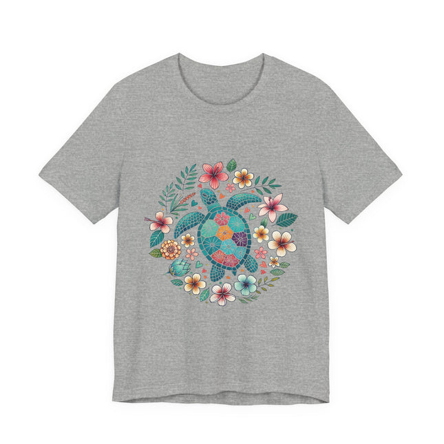 Flowery Turtle Graphic Tee