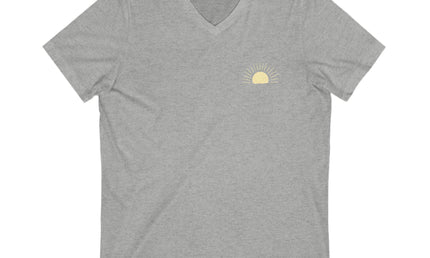 Bright Summer Vibes V-Neck Tee