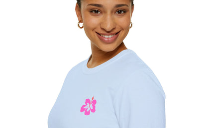 Aloha Hibiscus Tropical Summer Tee