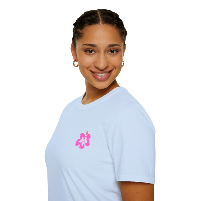 Aloha Hibiscus Tropical Summer Tee