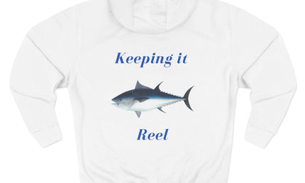 Keeping it Reel Tuna Fishing Fleece Hoodie