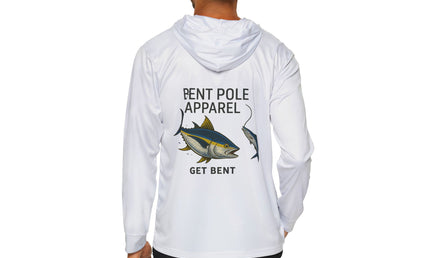 Tuna Get Bent Graphic Performance Hoodie Shirt UPF+50