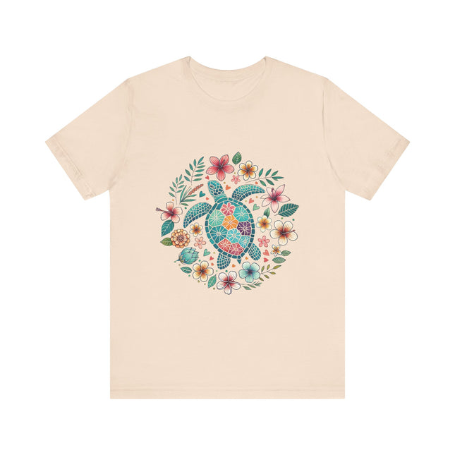 Flowery Turtle Graphic Tee