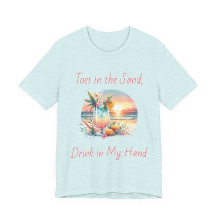 Toes in the Sand Tropical Tee