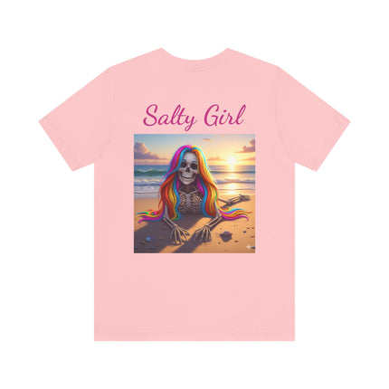Salty Girl Skeleton Graphic Tee