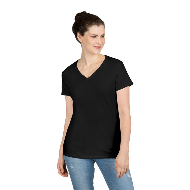 Lime Coconut Pineapple Ladies' V-Neck T-Shirt