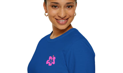 Aloha Hibiscus Tropical Summer Tee