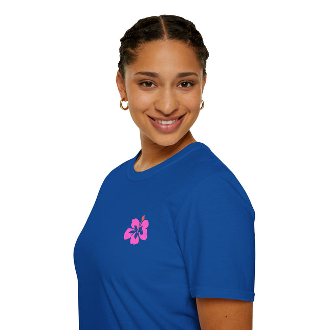 Aloha Hibiscus Tropical Summer Tee