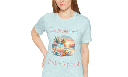 Toes in the Sand Tropical Tee