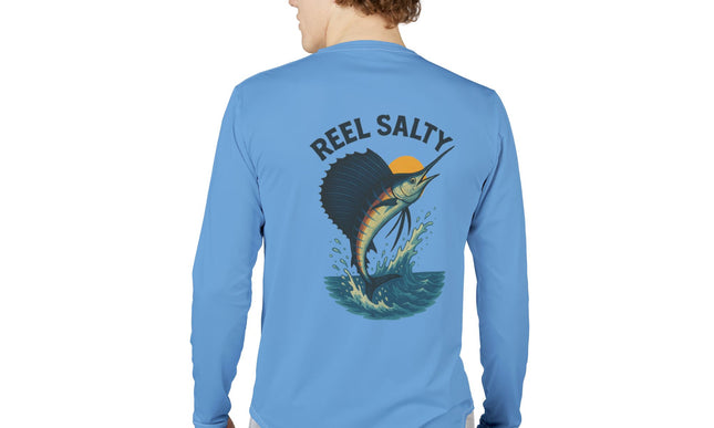 Sailfish Graphic Performance Long Sleeve Fishing Shirt SPF50